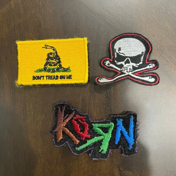 Vintage & New Iron On & Sewn On Patch Lot Of 12 Military‎ Marvel And More - Picture 6 of 9